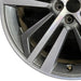 20" AUDI Q5 20 20x8 alloy 5 spoke triple spoke silver dark gray Original OEM - Back View