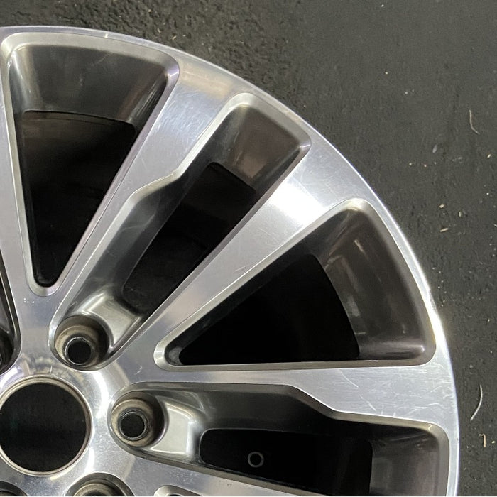 20" EXPEDITION 18-19 20x8.5 12 spoke Original OEM Wheel Rim - Close-Up Detail
