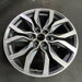 20" XT5 21-25 20x8, 12 spoke, machined face with black pockets Original OEM - Side Profile