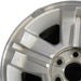 18" AVALANCHE 1500 07 18x8" opt N87 Original OEM Wheel Rim - Angle View