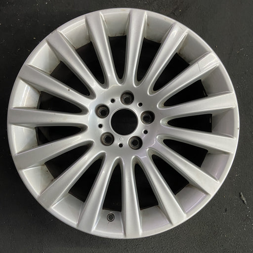 19" BMW 535i GT 10-17 19x8.5 , 15 spoke, flared end spoke Original OEM Wheel Rim - Angle View