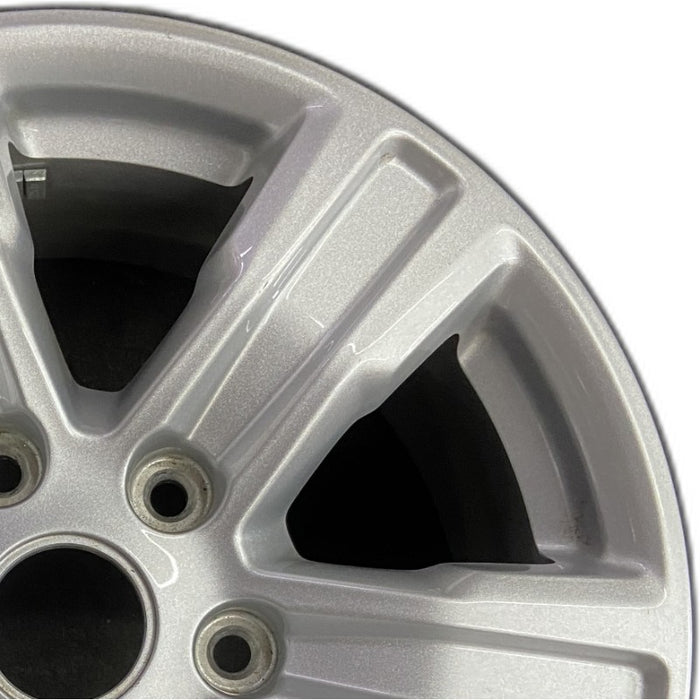 17" RANGER 19-23 17x8 silver Original OEM Wheel Rim - Side Profile