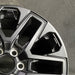 20" SEQUOIA 23-24 20x8 open spoke 6 spoke matte black Original OEM Wheel Rim - Close-Up Detail