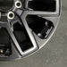 20" SEQUOIA 23-24 20x8 open spoke 6 spoke matte black Original OEM Wheel Rim - Back View