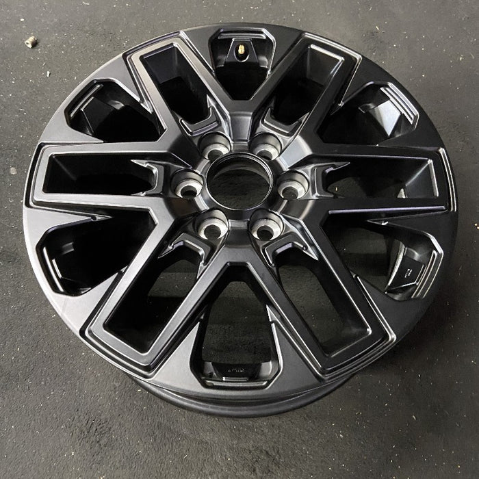 20" SEQUOIA 23-24 20x8 open spoke 6 spoke matte black Original OEM Wheel Rim - View 8