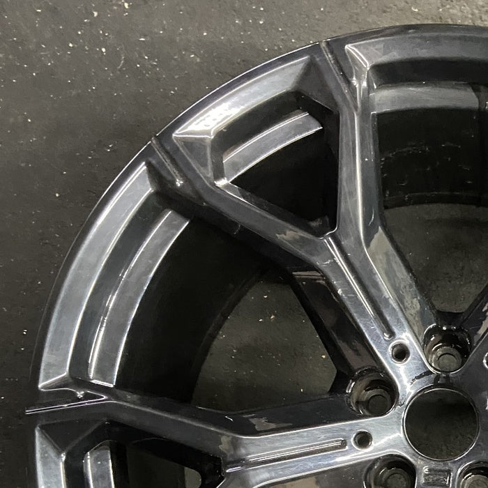 21" BMW X5 19-20 21x10.5 5 spoke Y spoke design narrow spoke end Original OEM Wheel Rim
