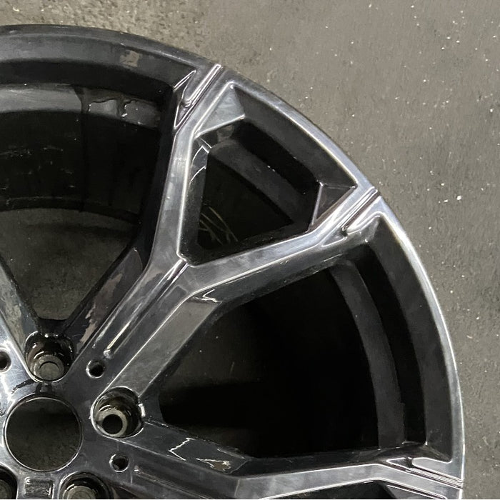 21" BMW X5 19-20 21x10.5 5 spoke Y spoke design narrow spoke end Original OEM Wheel Rim