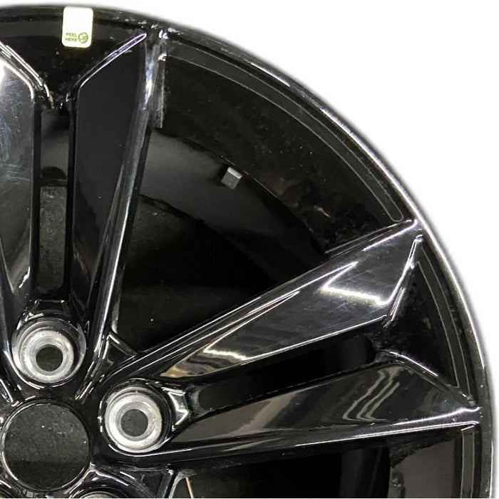 18" MUSTANG 24 18x8.5 5 split spoke Original OEM Wheel Rim - Side Profile
