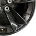 18" MUSTANG 24 18x8.5 5 split spoke Original OEM Wheel Rim - Close-Up Detail