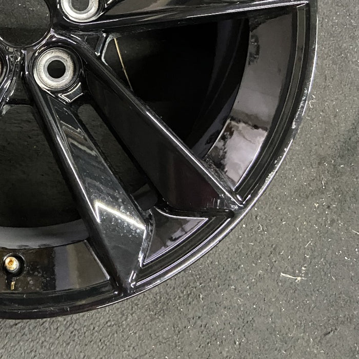 18" MUSTANG 24 18x8.5 5 split spoke Original OEM Wheel Rim - Back View