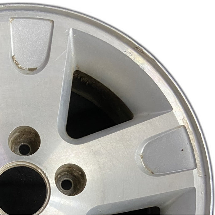 17" WRANGLER 07-08 17x7.5 silver Original OEM Wheel Rim - Side Profile