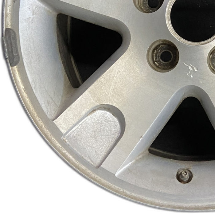 17" WRANGLER 07-08 17x7.5 silver Original OEM Wheel Rim - Back View