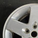 17" WRANGLER 07-08 17x7.5 silver Original OEM Wheel Rim - Side Profile