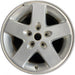 17" WRANGLER 07-08 17x7.5 silver Original OEM Wheel Rim - Front View
