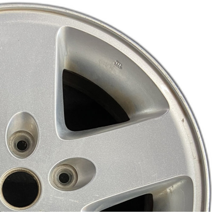 17" WRANGLER 07-08 17x7.5 silver Original OEM Wheel Rim - Side Profile