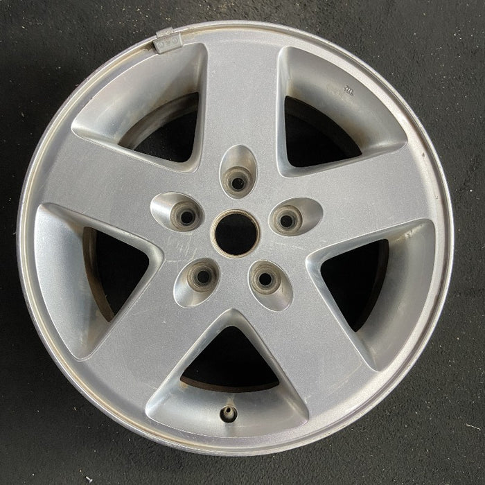 17" WRANGLER 07-08 17x7.5 silver Original OEM Wheel Rim - Additional View