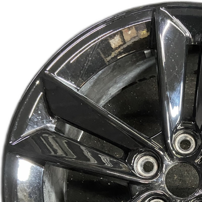 18" MUSTANG 24 18x8.5 5 split spoke Original OEM Wheel Rim - Angle View