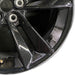 18" MUSTANG 24 18x8.5 5 split spoke Original OEM Wheel Rim - Close-Up Detail