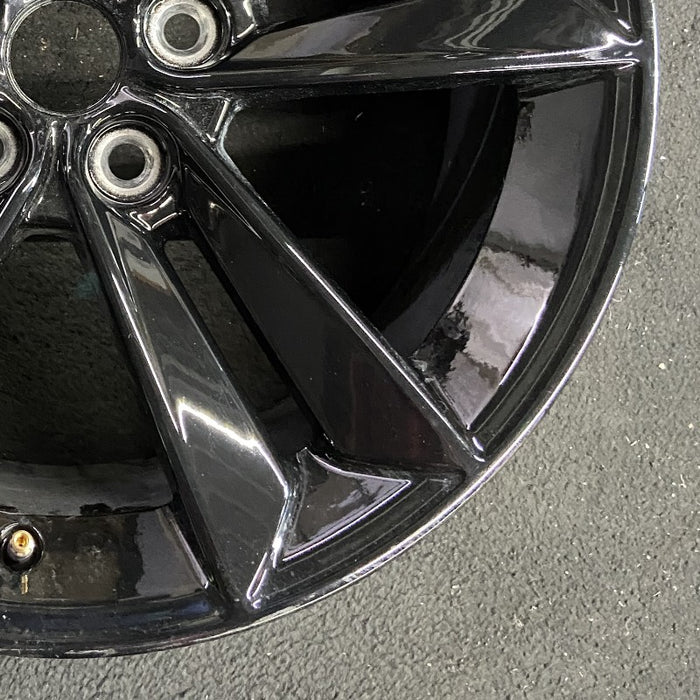 18" MUSTANG 24 18x8.5 5 split spoke Original OEM Wheel Rim - Back View