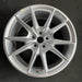 19" MUSTANG 24 19x8.5 5 spoke V spoke Original OEM Wheel Rim - Front View