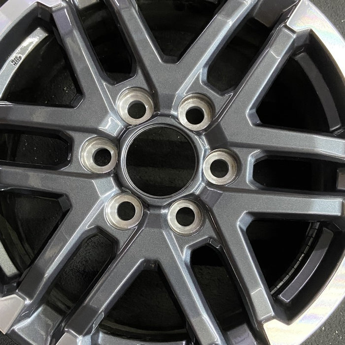 18" TACOMA 24 18x7.5 6 Y spoke TRD Sport Original OEM Wheel Rim - Angle View
