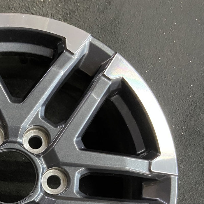 18" TACOMA 24 18x7.5 6 Y spoke TRD Sport Original OEM Wheel Rim - Close-Up Detail