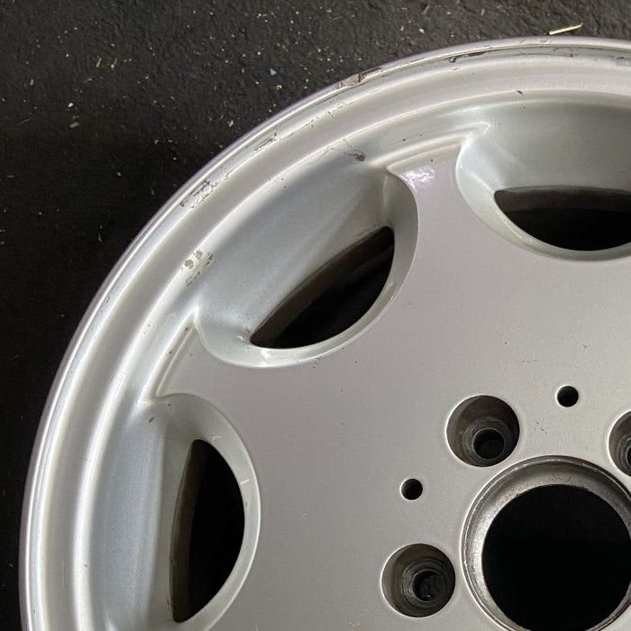 15" MERCEDES C-CLASS 94 202 Type; C280 15x6.5 alloy 8 hole Original OEM Wheel - Side Profile