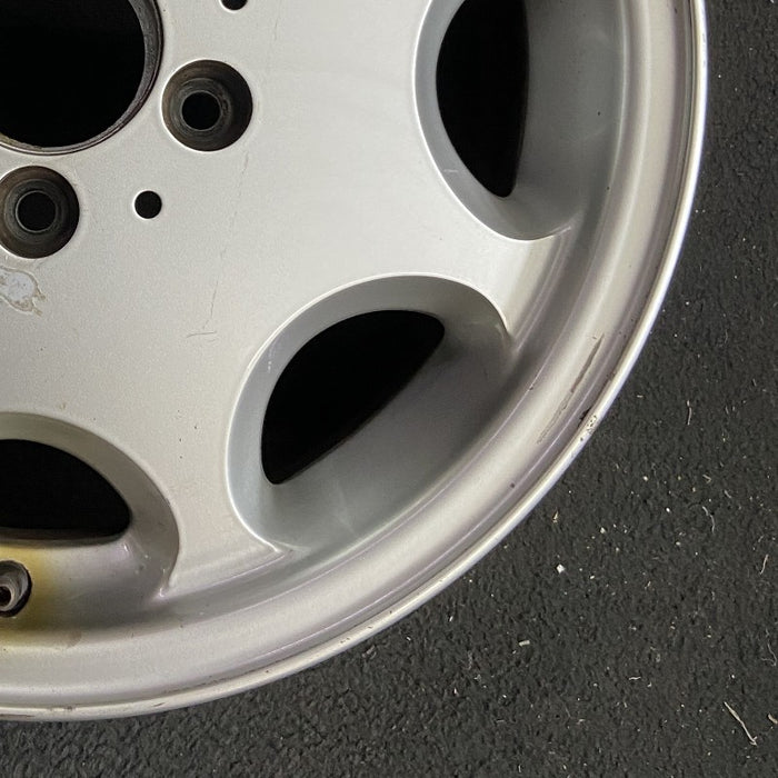 15" MERCEDES C-CLASS 94 202 Type; C280 15x6.5 alloy 8 hole Original OEM Wheel - Back View
