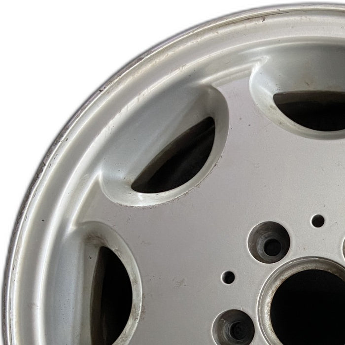15" MERCEDES C-CLASS 94 202 Type; C280 15x6.5 alloy 8 hole Original OEM Wheel - Angle View