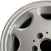 15" MERCEDES C-CLASS 94 202 Type; C280 15x6.5 alloy 8 hole Original OEM Wheel - Angle View