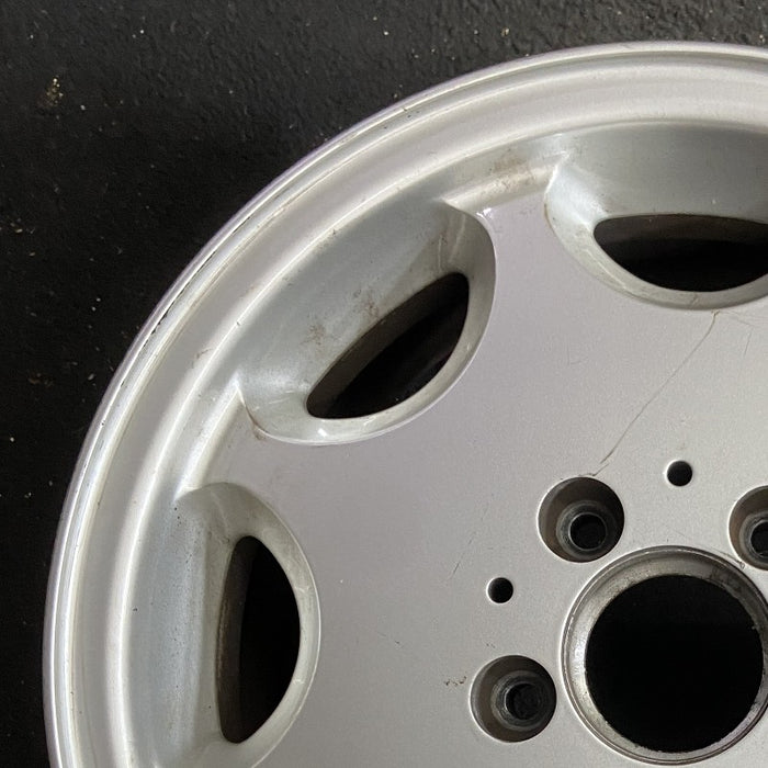 15" MERCEDES C-CLASS 94 202 Type; C280 15x6.5 alloy 8 hole Original OEM Wheel - Side Profile