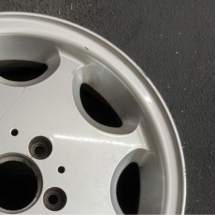 15" MERCEDES C-CLASS 94 202 Type; C280 15x6.5 alloy 8 hole Original OEM Wheel - Close-Up Detail