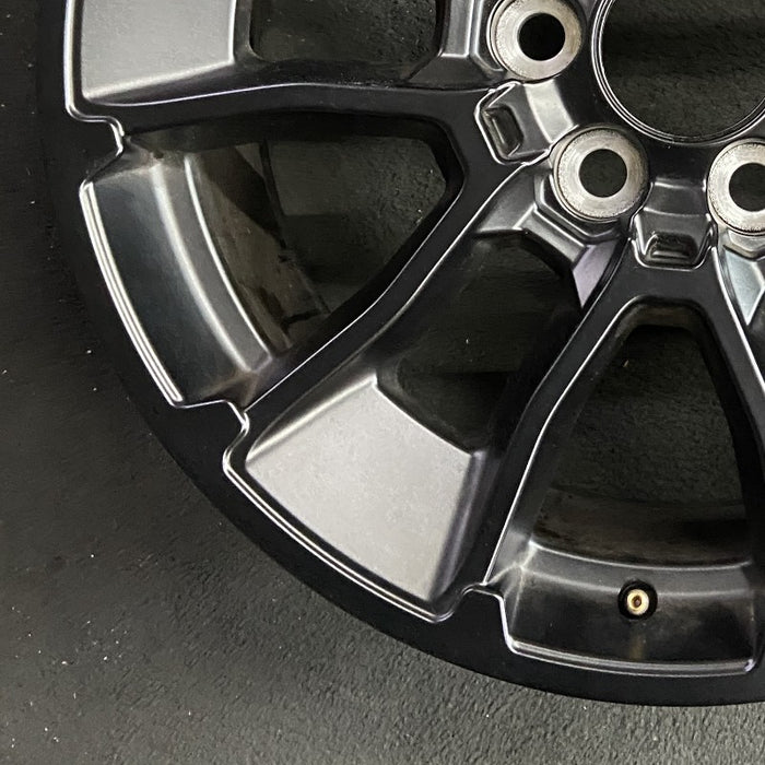 20" SEQUOIA 24 20x8 6 Y spoke black TRD off- Original OEM Wheel Rim - Additional View