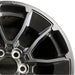 20" SEQUOIA 24 20x8 6 Y spoke black TRD off- Original OEM Wheel Rim - Side Profile