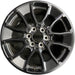 20" SEQUOIA 24 20x8, 6 Y spoke, black Original OEM Wheel Rim - Front View