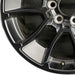 20" SEQUOIA 24 20x8 6 Y spoke black TRD off- Original OEM Wheel Rim - Back View