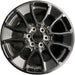 20" SEQUOIA 24 20x8 6 Y spoke black TRD off- Original OEM Wheel Rim - Front View