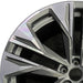 22" Q8 24 22x10 5 double spoke Original OEM Wheel Rim - Angle View