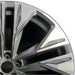 22" Q8 24 22x10 5 double spoke Original OEM Wheel Rim - Side Profile