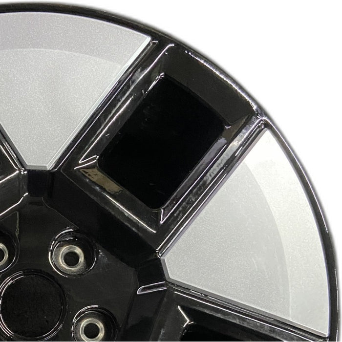 18" SANTA FE 24 hybrid 18x7.5 Original OEM Wheel Rim - Side Profile