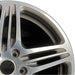 19" PORSCHE 911 07-08 997 model 19x8.5 5 triple spoke Original OEM Wheel Rim - Side Profile