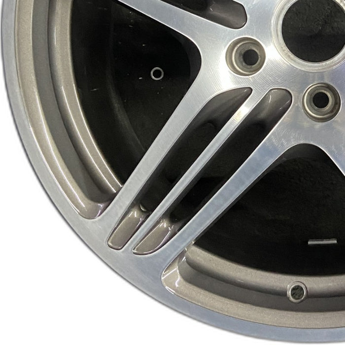 19" PORSCHE 911 07-08 997 model 19x8.5 5 triple spoke Original OEM Wheel Rim - Back View