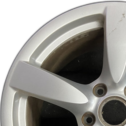 18" PORSCHE BOXSTER 08 18x9 5 spoke w/o black finish Original OEM Wheel Rim - Angle View