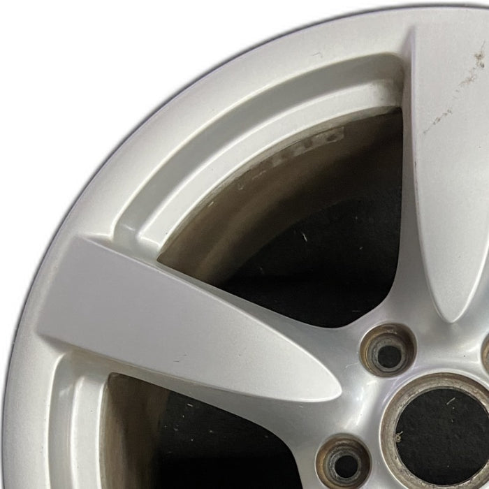 18" PORSCHE BOXSTER 08 18x9 5 spoke w/o black finish Original OEM Wheel Rim - Angle View