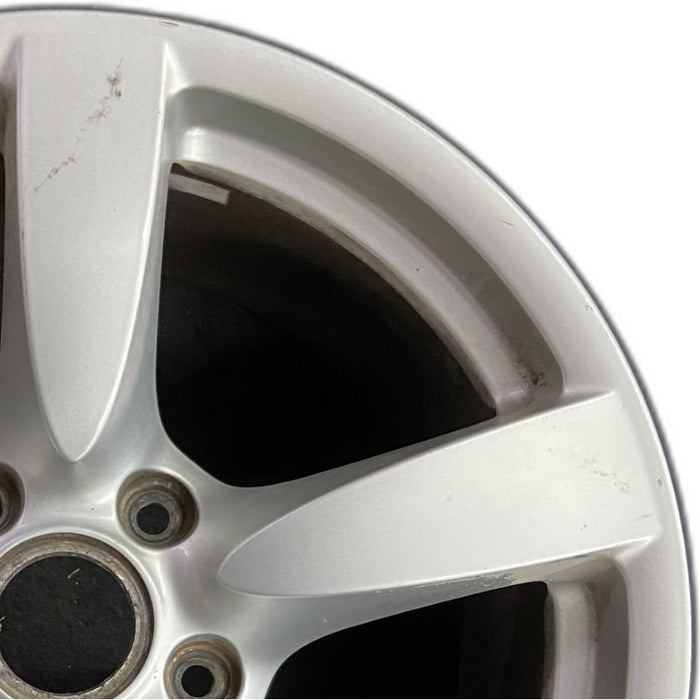 18" PORSCHE BOXSTER 08 18x9 5 spoke w/o black finish Original OEM Wheel Rim - Side Profile