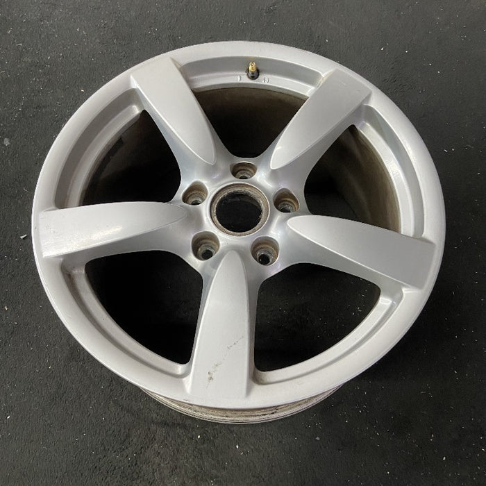 18" PORSCHE BOXSTER 08 18x9 5 spoke w/o black finish Original OEM Wheel Rim - View 8