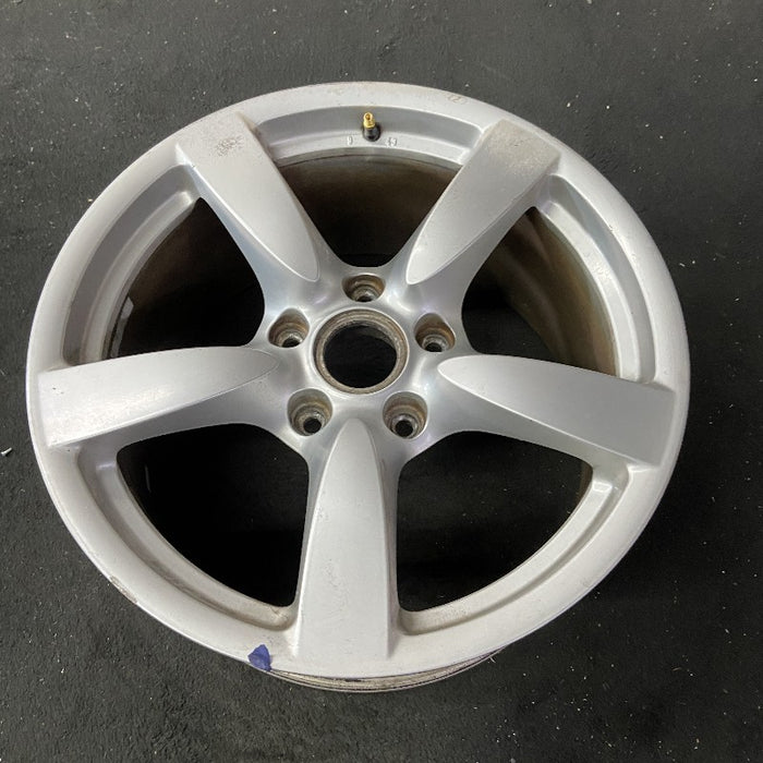 18" PORSCHE BOXSTER 08 18x9 5 spoke w/o black finish Original OEM Wheel Rim - View 8