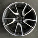 21" MERCEDES GLC-CLASS 18-19 253 Type GLC43 21x9.5 machined face with black - Front View