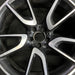 21" MERCEDES GLC-CLASS 18-19 253 Type GLC43 21x9.5 machined face with black - Angle View