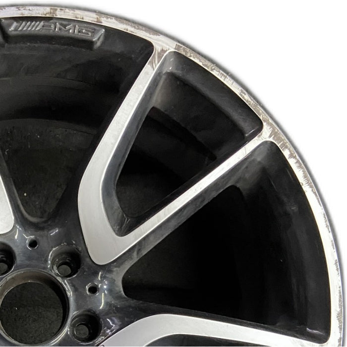 21" MERCEDES GLC-CLASS 18-19 253 Type GLC43 21x8.5 machined face with black - Side Profile